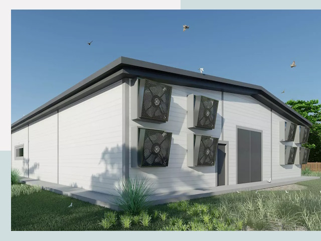 Строительство птичников в Осинниках