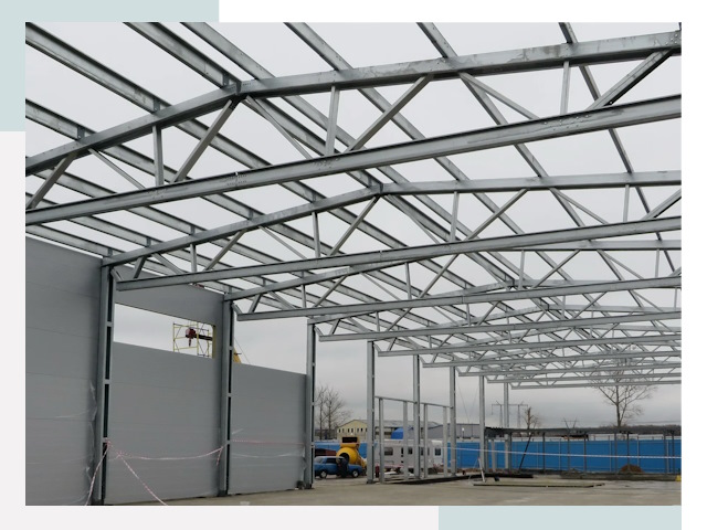 Строительство складов в Осинники от 615 руб. за м²