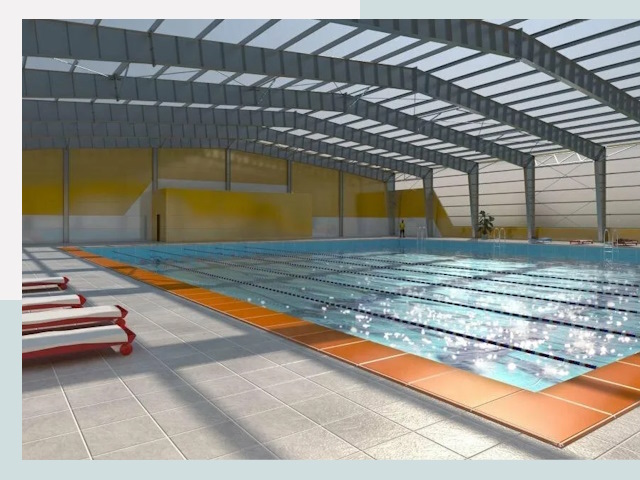 Строительство крытых бассейнов в Осинниках