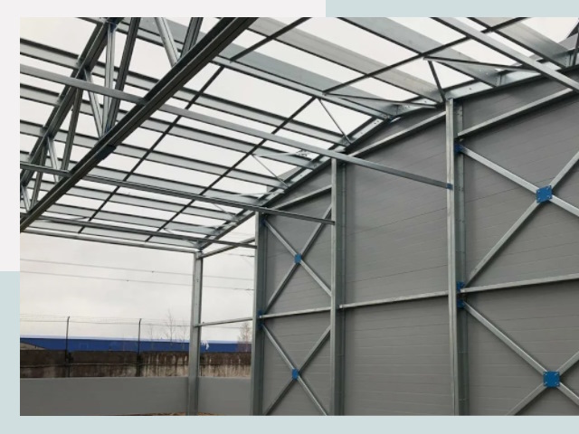 Каркасные ангары от СтальСтрой-Снн по цене от 615 руб.