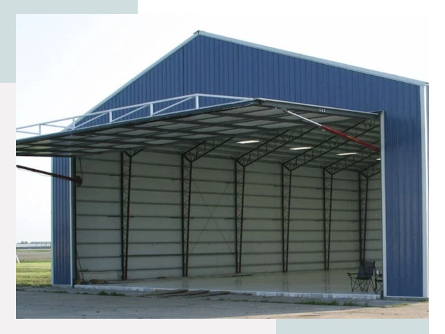 Прямо стенные ангары в Осинниках