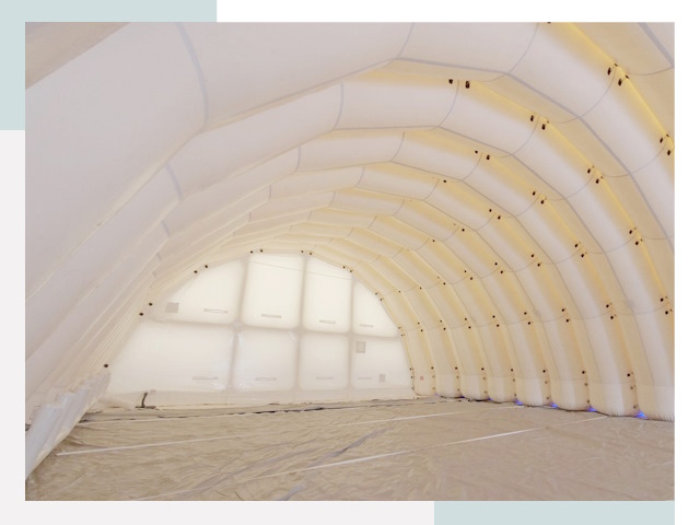 Пневмокаркасные ангары в Осинниках