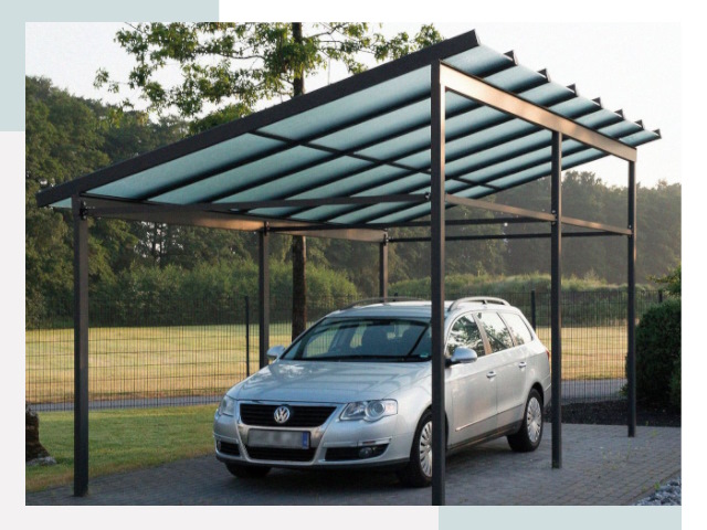 Навесы для автомобилей в Осинниках
