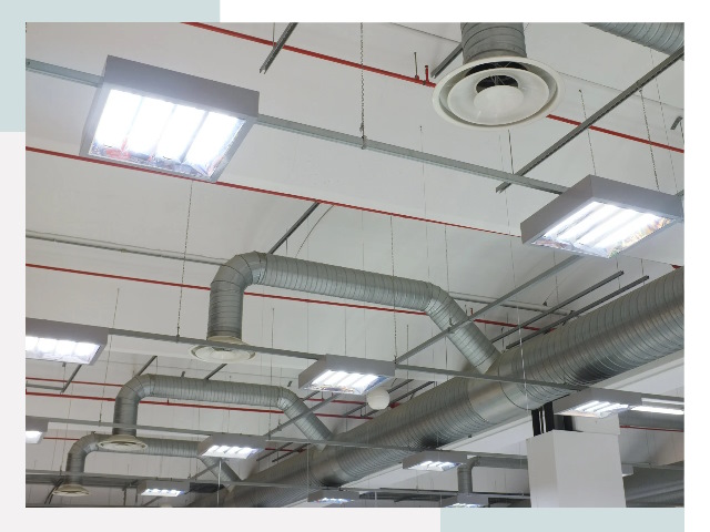 Вентиляция ангаров в Осинниках