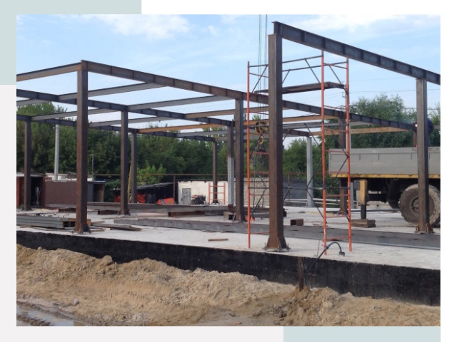 Фундамент для ангаров в Осинниках