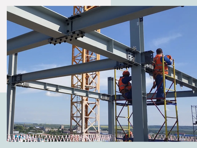 Монтаж металлоконструкций в Осинниках