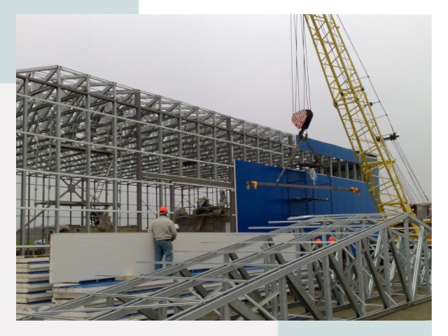 Монтаж ангаров в Осинниках