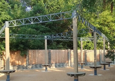 Терраса из металлоконструкций под ключ, проектирование, изготовление и монтаж от СтальСтрой-Снн